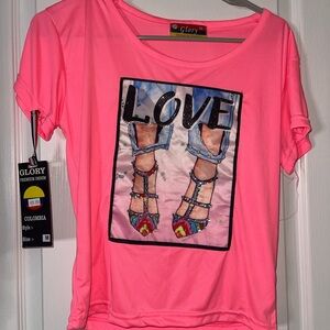 Glory Pink Graphic T-Shirt